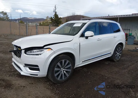 2022 Volvo Xc90 Recharge Plug-In Hybrid T8 Inscription 6 Passenger из США, поврежденный, VIN YV4BR00L6N1784269